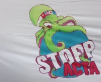 Anti-ACTA Kundgebung in Zürich